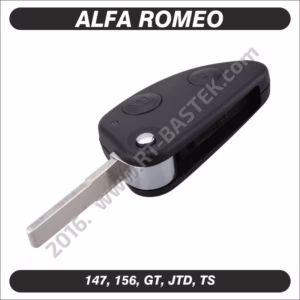 Alfa Romeo preklopni ključ sa 2 tipke, ARO-PR20