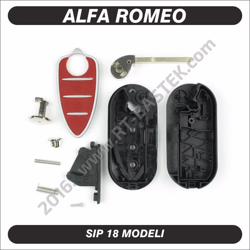 Alfa Romeo preklopni ključ sa 4 tipke, ARO-PR35 - Slika 3