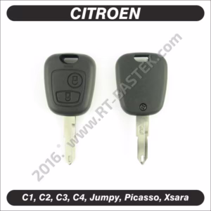 Citroen ključ sa 2 tipke, CIT-FX20