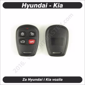 KIA, kućište sa 4 gumba, daljinski, KIA-DA40