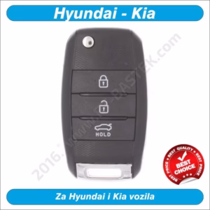 Preklopni ključ za Hyundai i Kia vozila sa 3 tipke, KIA-PR130
