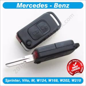 Preklopni ključ za Mercedes Sprinter sa 2 tipke, MBZ-PR25