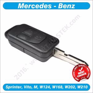 Preklopni ključ za Mercedes Sprinter sa 3 tipke, MBZ-PR35
