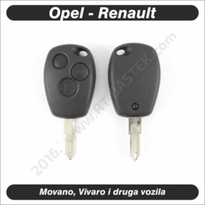 Ključ za Opel Movano sa 3 tipke, OPL-FX80