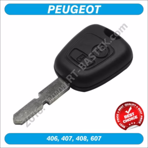 Ključ za Peugeot 406 sa 2 tipke, PEU-FX60