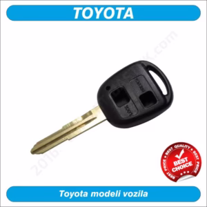 Ključ za Toyotu Yaris sa 2 tipke, TOY-FX15