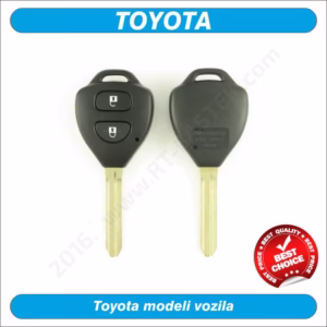 Ključ za Toyotu Auris sa 2 tipke, TOY-FX50
